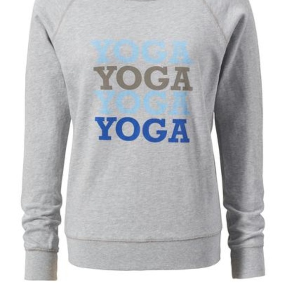 YOGA RX - YOGA YOGA YOGA SWEATSHIRT, NWT, sz M - Picture 2 of 5